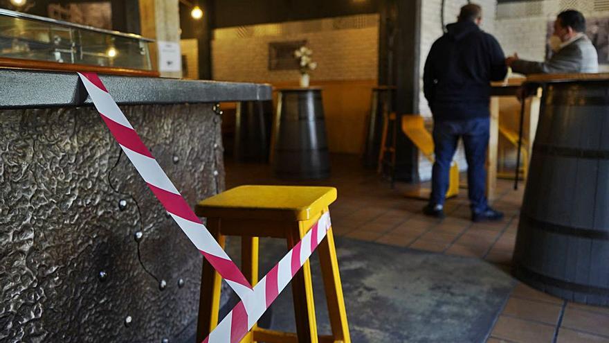 Con las barras cerradas, la hostelería zamorana vuelve a la fase 2  