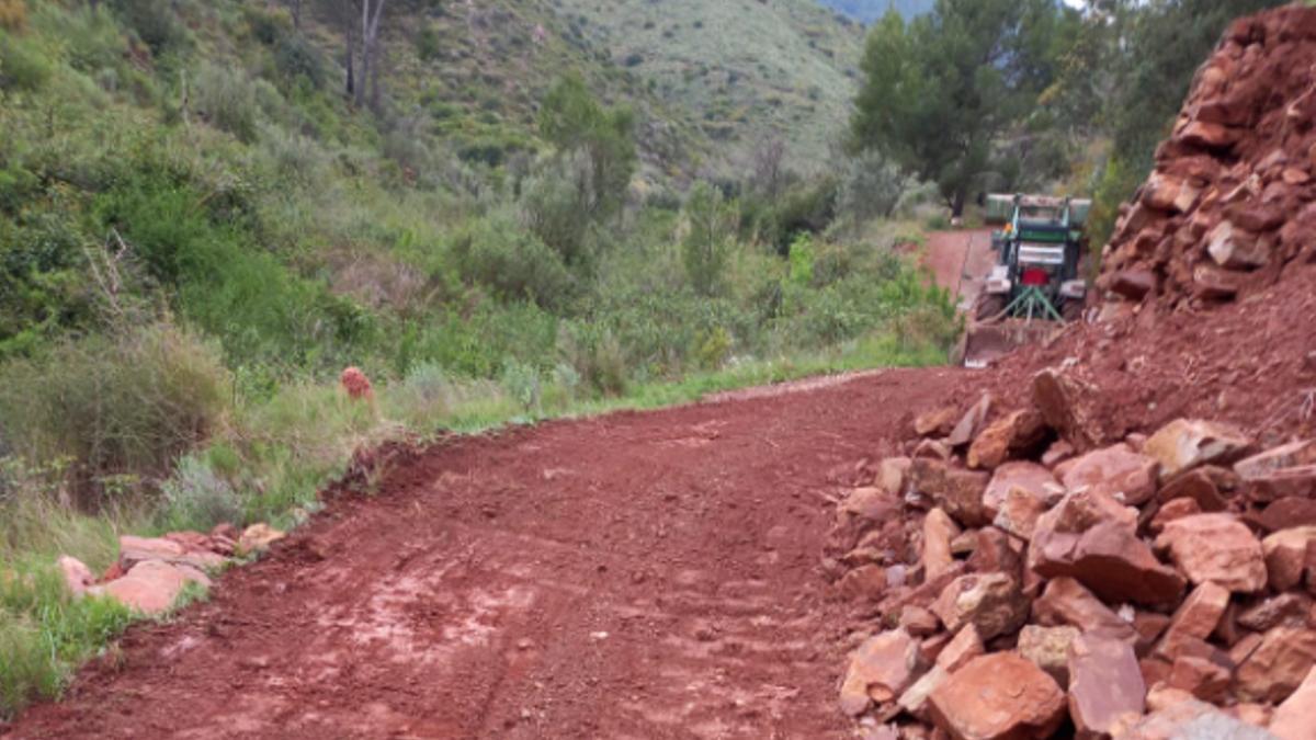 El Ayuntamiento de Segorbe ha reparado caminos rurales como el de la Mocha.