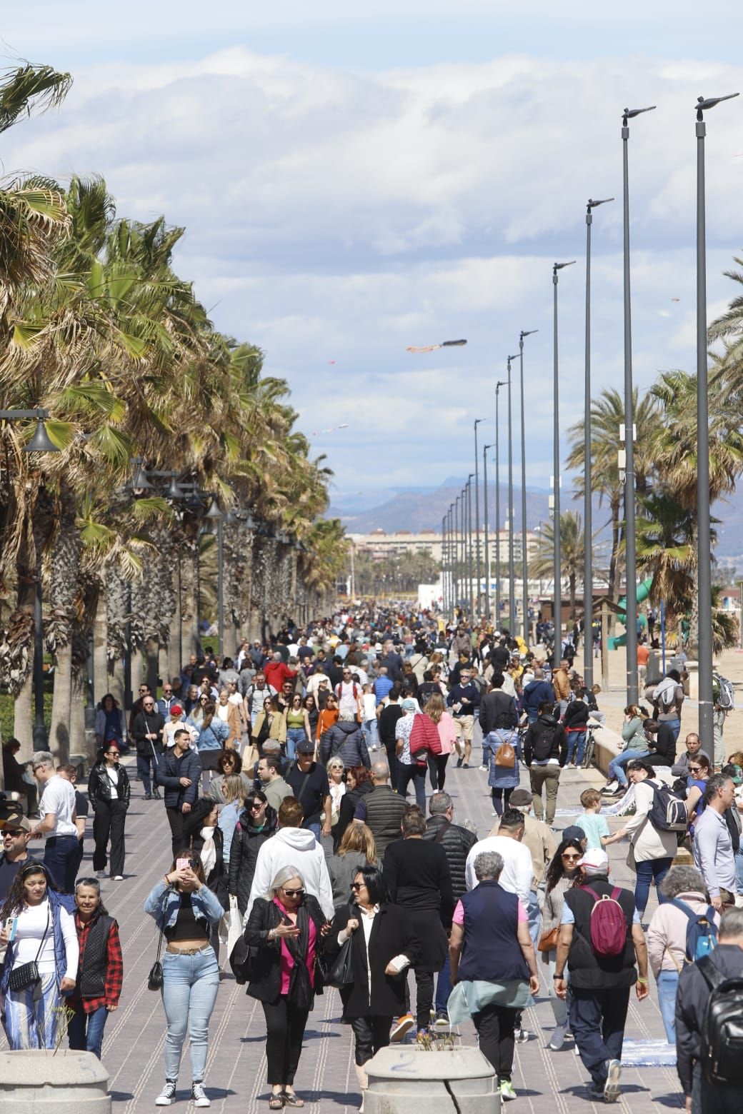 Llenazo en València durante el Sábado Santo