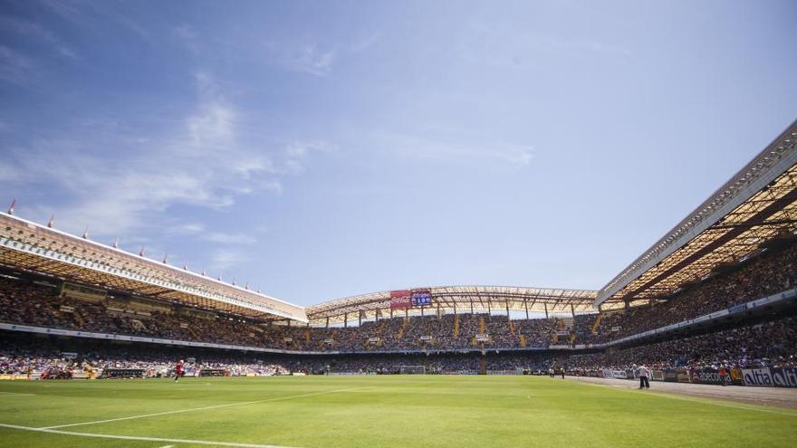 Vista general del estadio de Riazor.