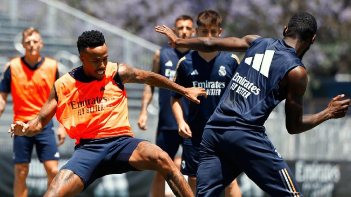 Éder Militao, defensa del Real Madrid