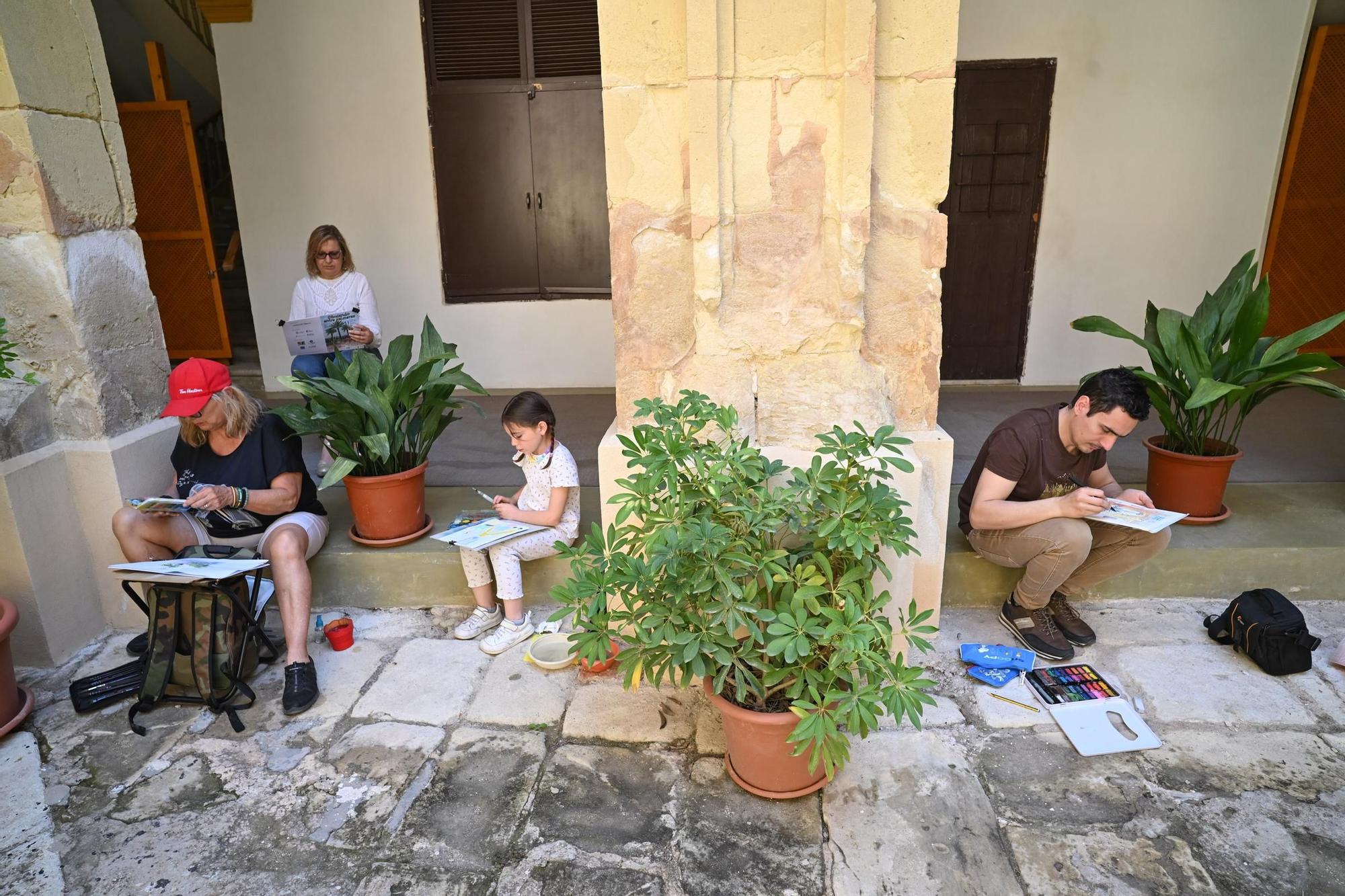 El undécimo encuentro de dibujantes urbanos de Elche, en imágenes