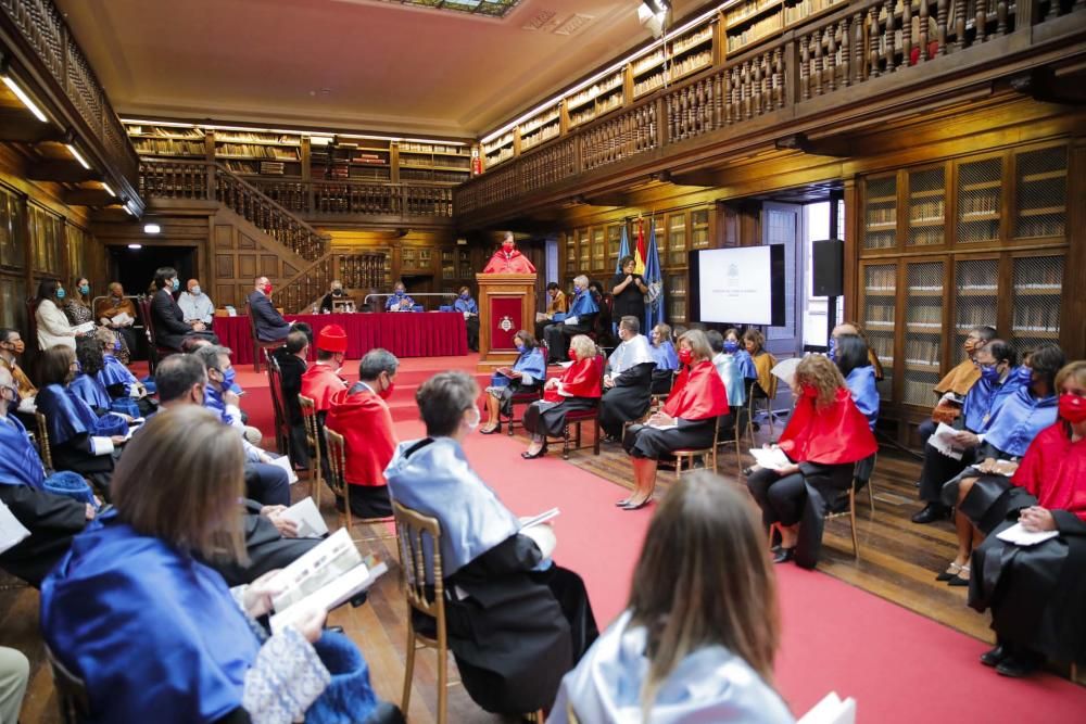 Acto de inauguración del nuevo curso académico en la Universidad de Oviedo