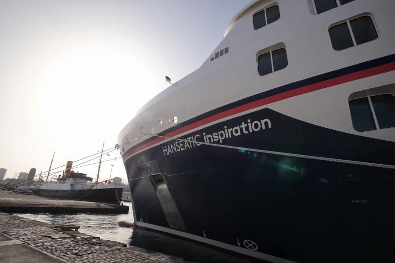 Cruceros en el puerto de la capital tinerfeña