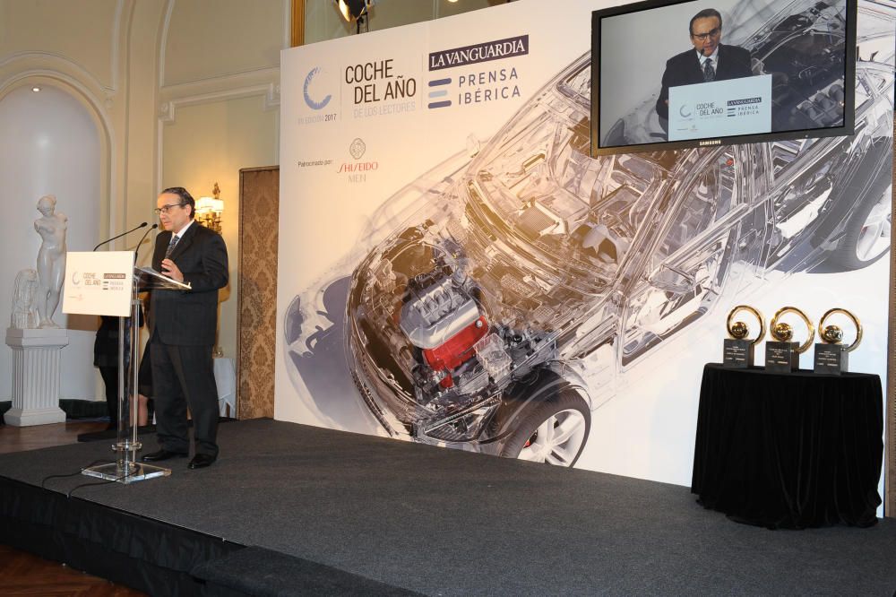 Javier Moll de Miguel, presidente de Prensa Ibérica, durante su discurso.