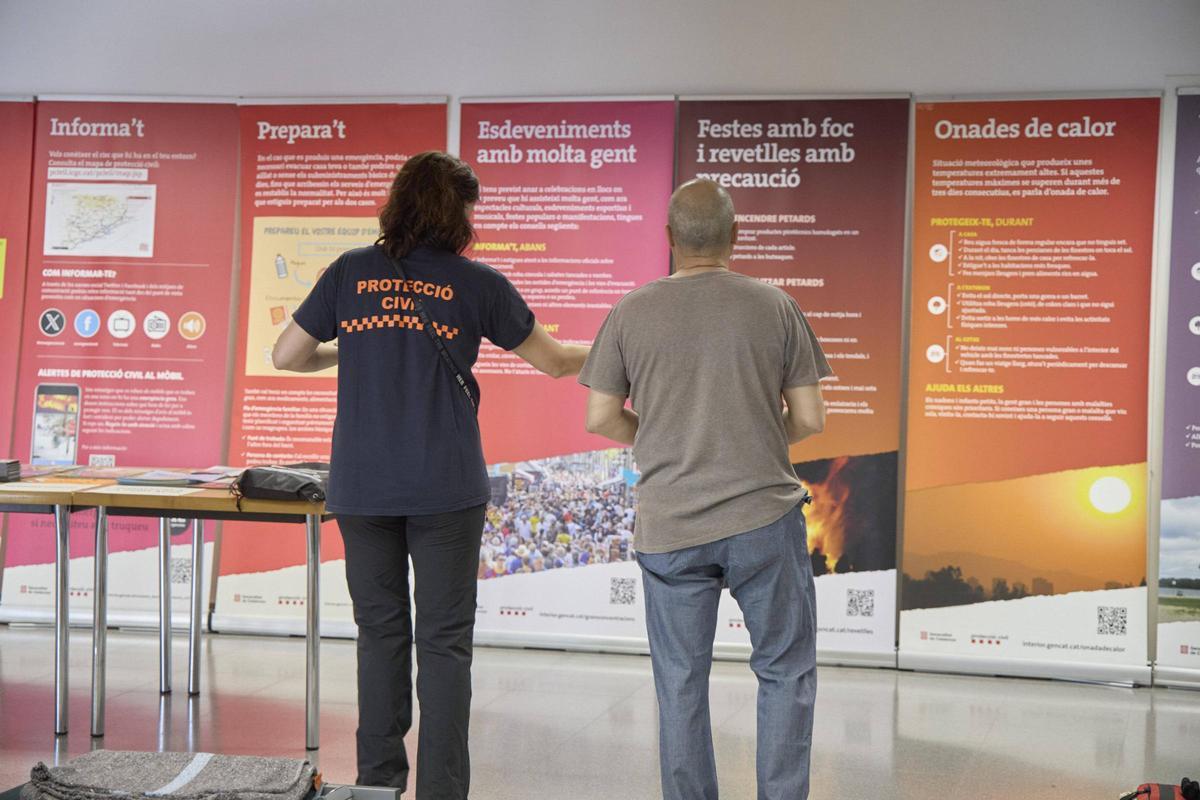 Les imatges de la jornada de portes obertes de Protecció Civil a Girona