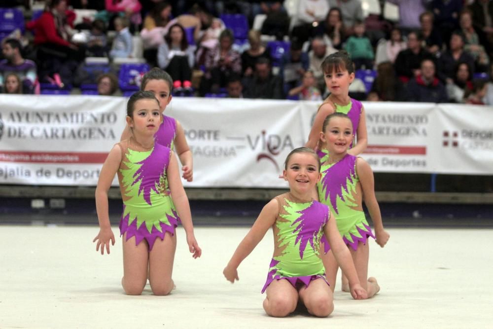 Campeonato de gimnasia rítmica en Cartagena