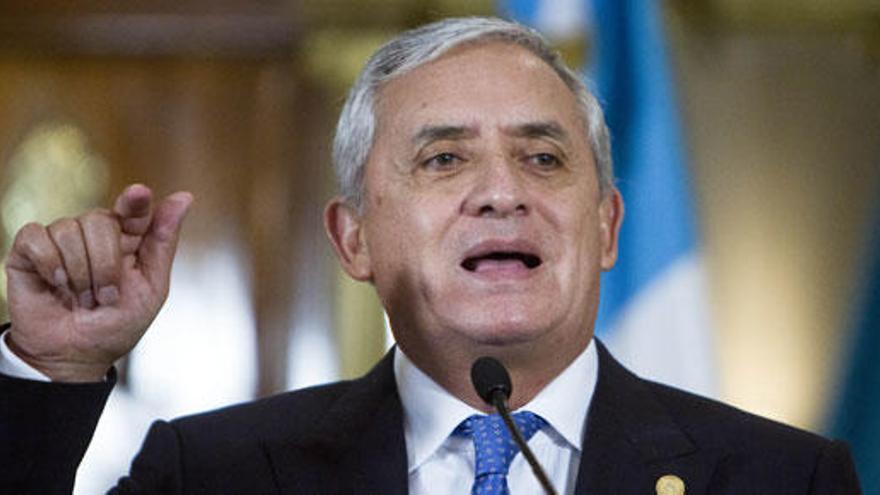 Otto Pérez Molina, presidente de Guatemala.