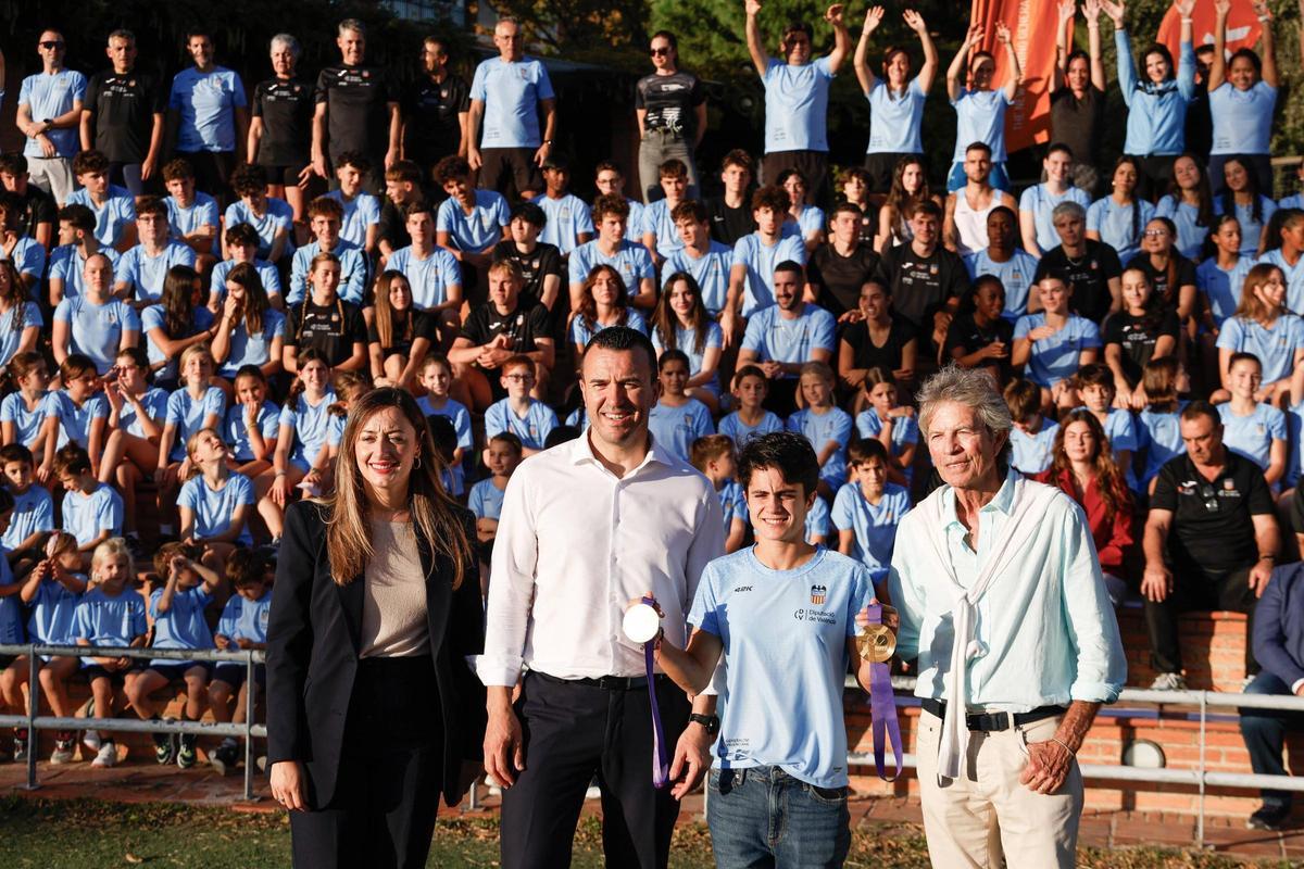 Así fue la presentación de la escuela del Club de Atletismo Valencia
