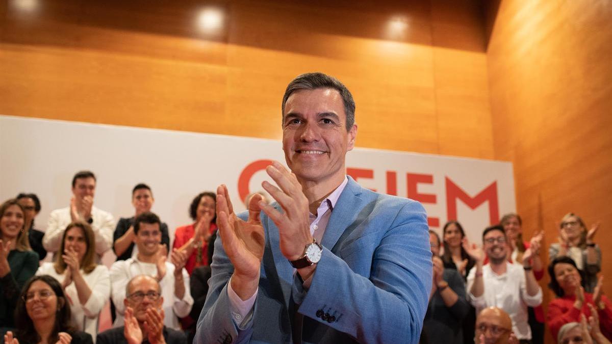 Pedro Sánchez, este viernes en Tarragona.