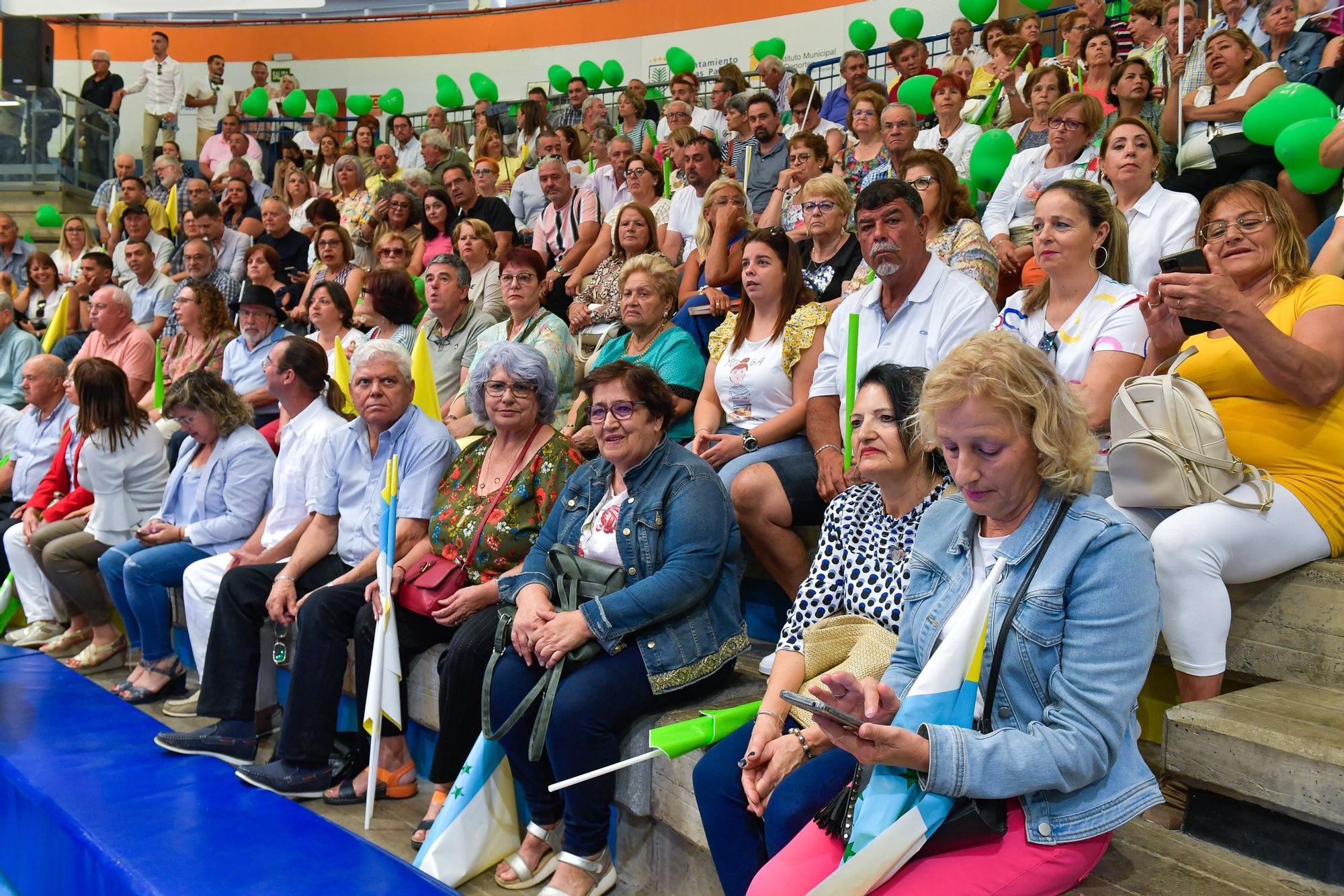 Presentación de candidaturas de Nuevas Canarias a las elecciones del 28M