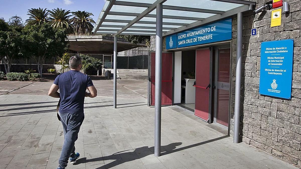 Instalaciones municipales en el parque de La Granja, en Santa Cruz de Tenerife.