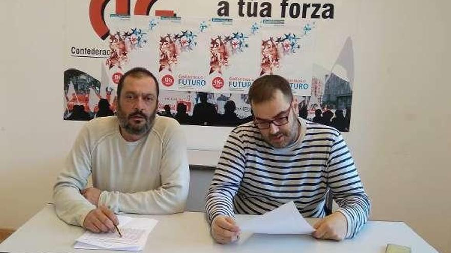 Miembros de la CIG denunciaron la situación del comedor.