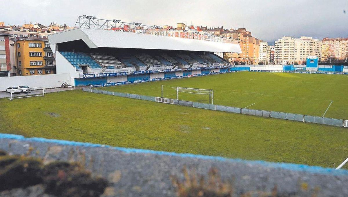 Estadio del Avilés Industrial.