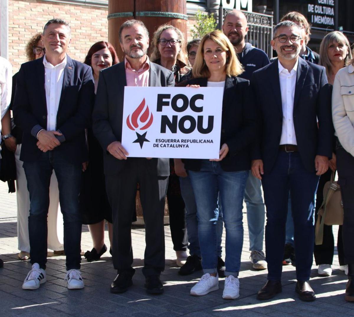 Presentació de la candidatura Foc Nou per liderar ERC. | ACN