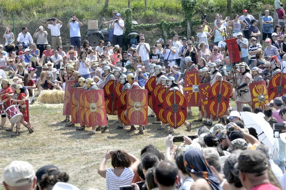 Batalla entre astures y romanos en Carabanzo