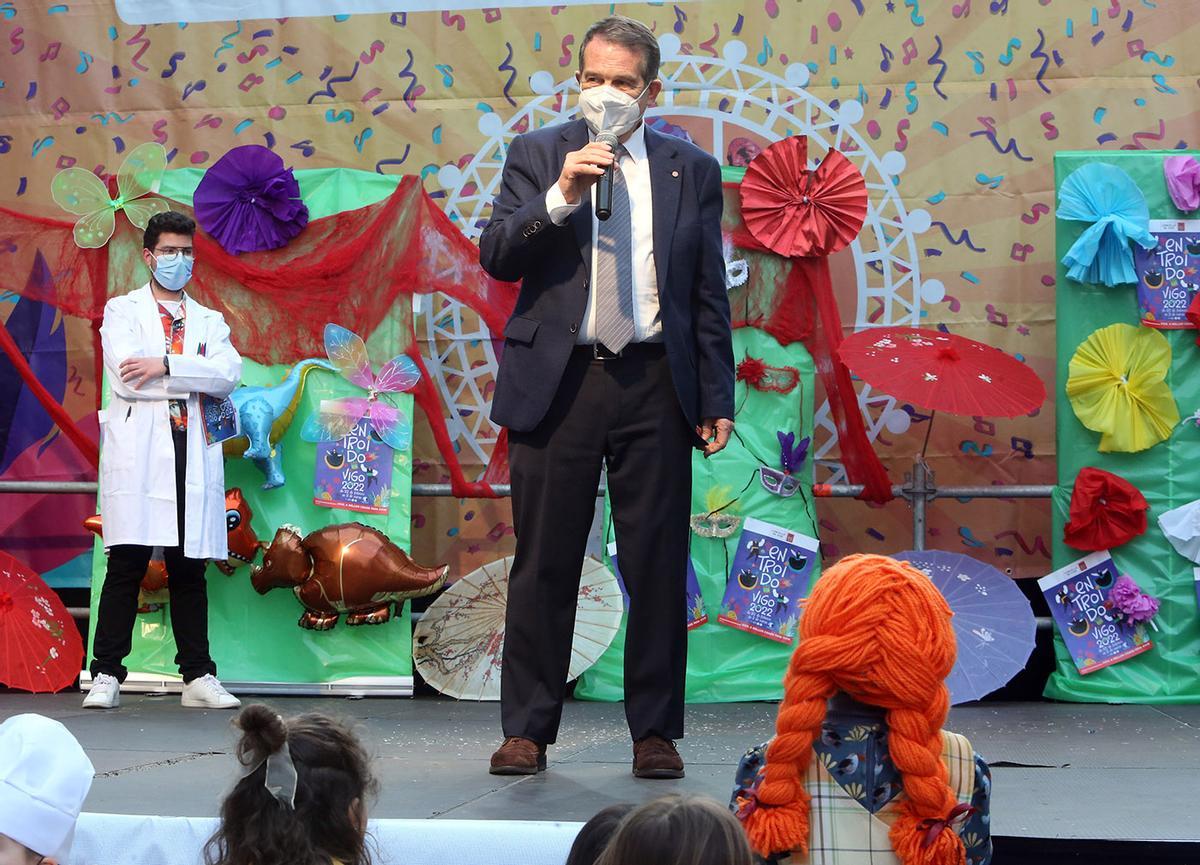 Abel Caballero, ante los asistentes al certamen
