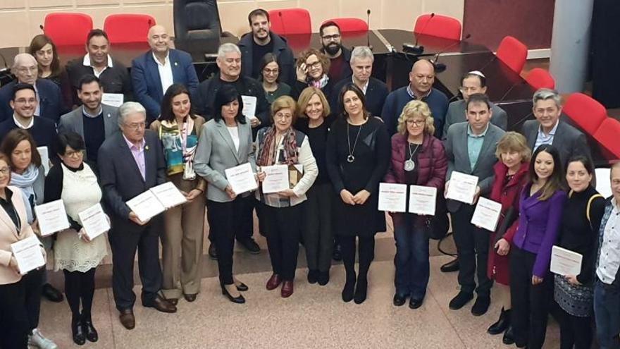 Familiares de las víctimas de los campos de exterminio nazi.