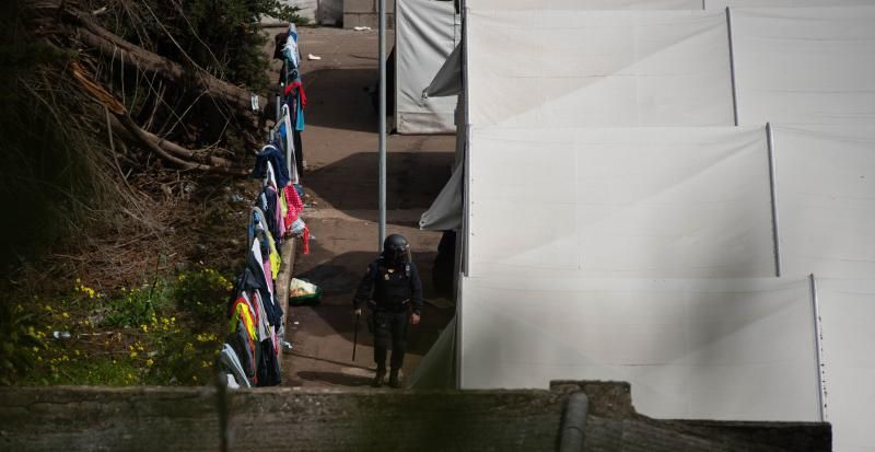 Enfrentamiento en el Campamento de Las Raíces