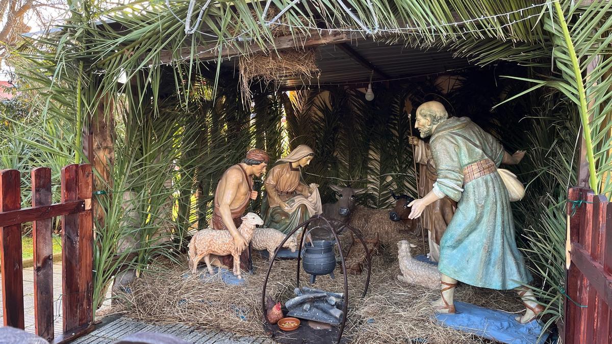 El nacimiento de la parroquia de San Pedro, en Soto del Barco.