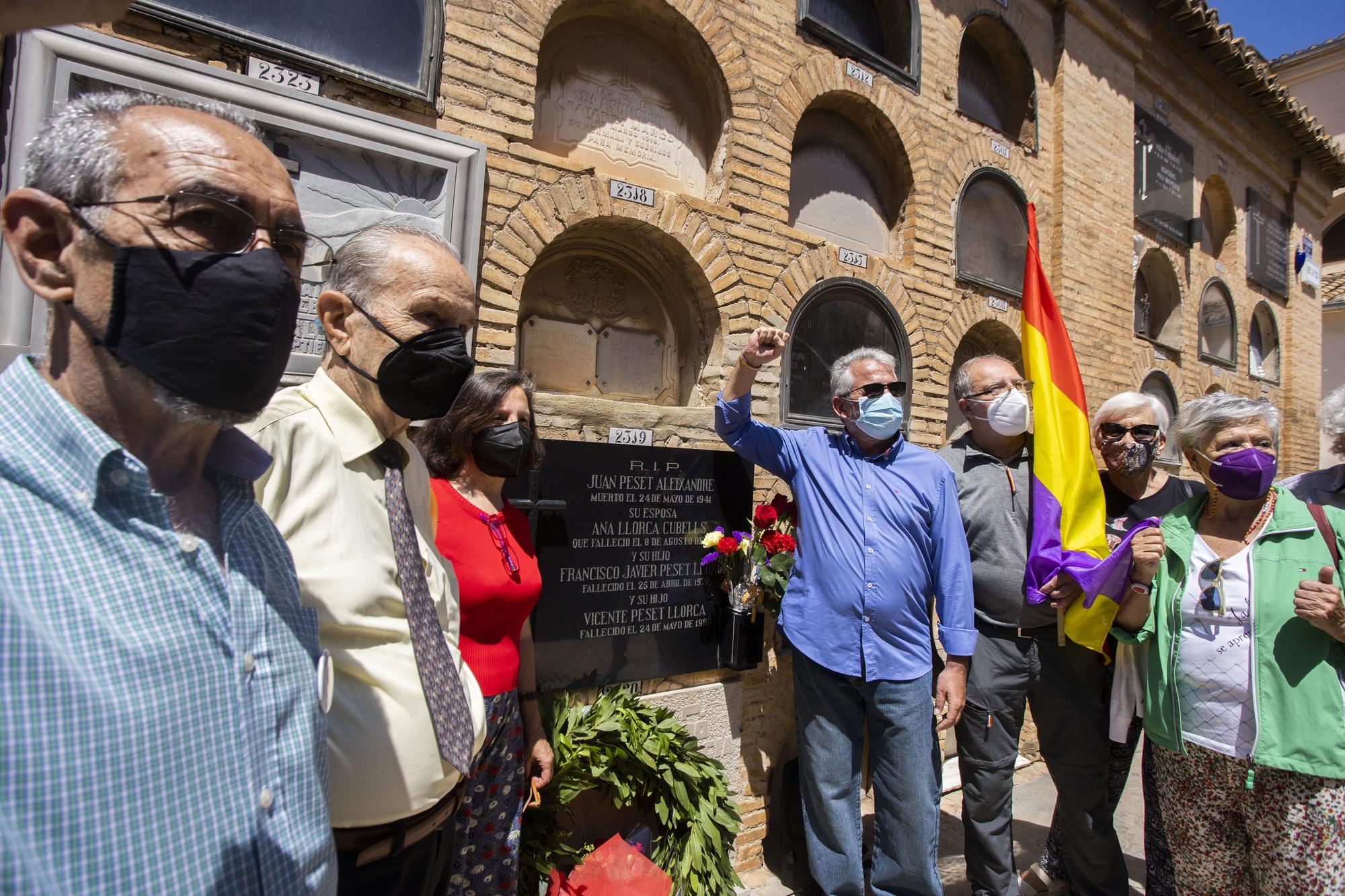 Homenaje al doctor Juan Peset en el 80 aniversario de su fusilamiento