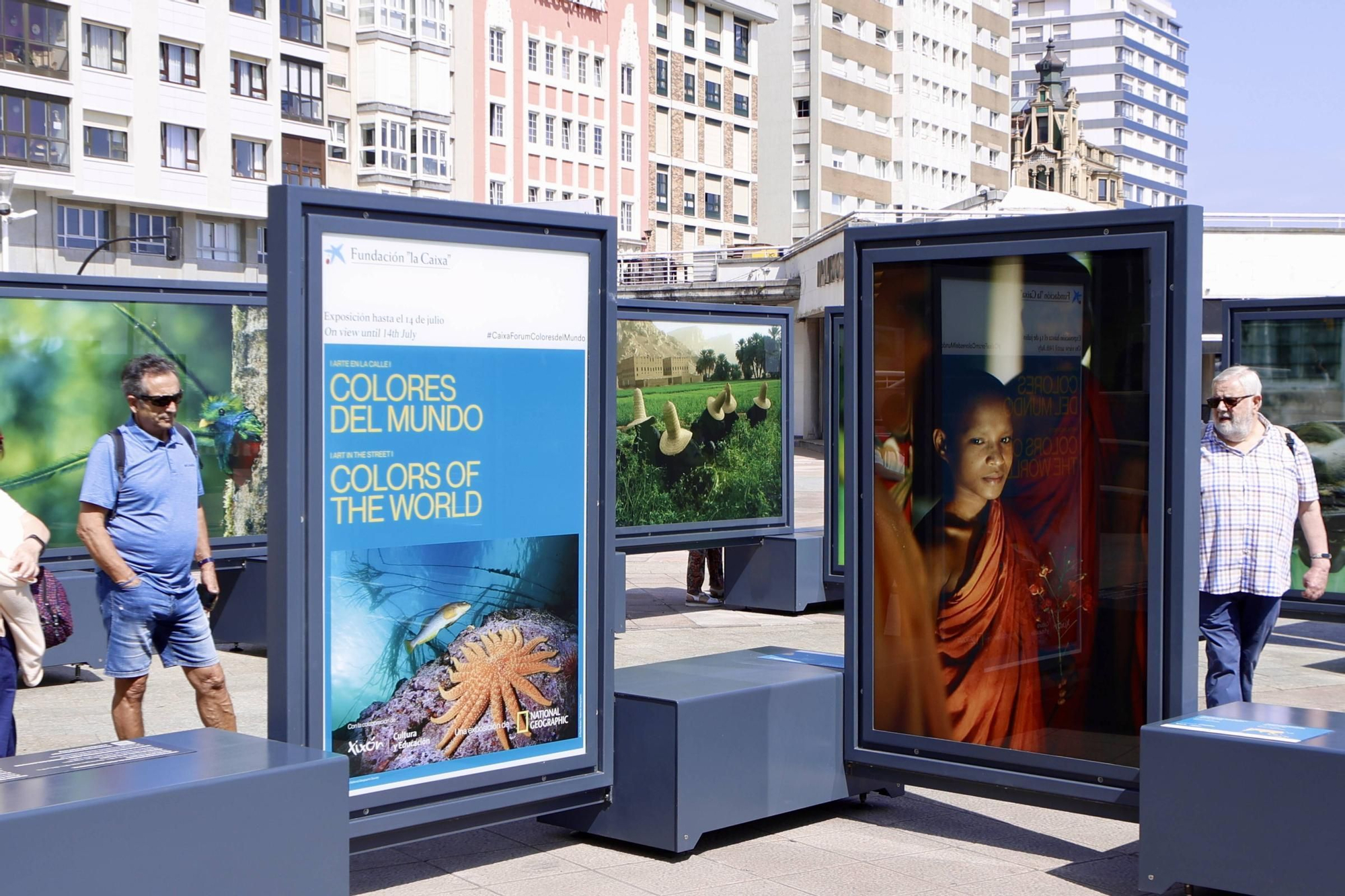 Exposición "Colores del mundo" en Gijón en El Náutico