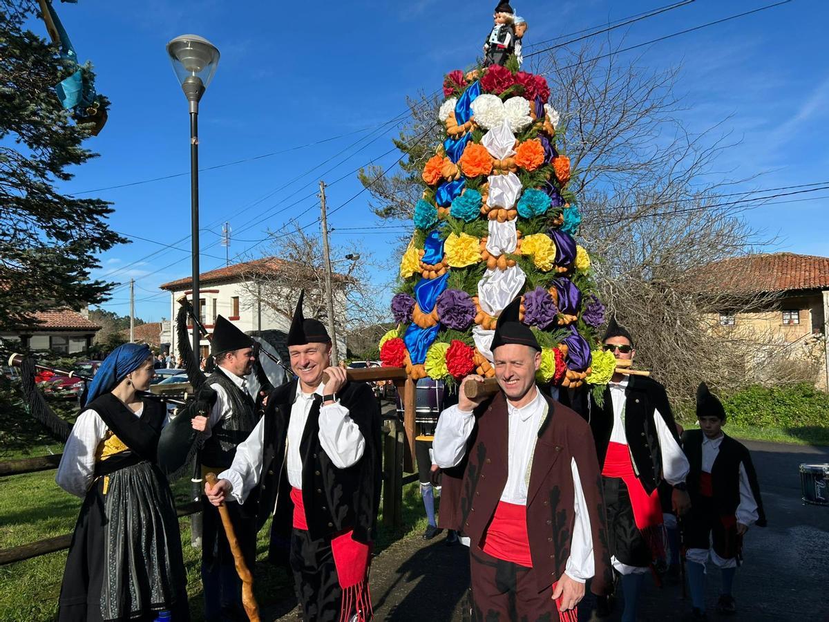 Fiesta de San Antón en Cuerres (Ribadesella)