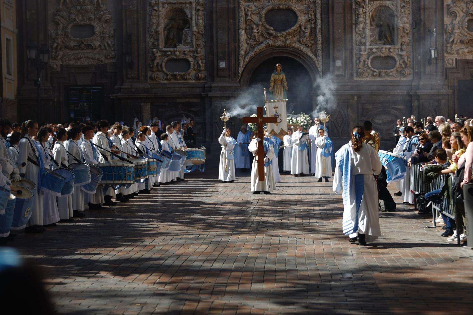 En imágenes | Procesión del Domingo de Resurrección en Zaragoza