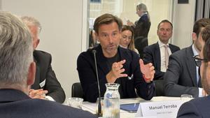 El director ejecutivo del grupo BMW en España y Portugal, Manuel Terroba, en Bruselas.