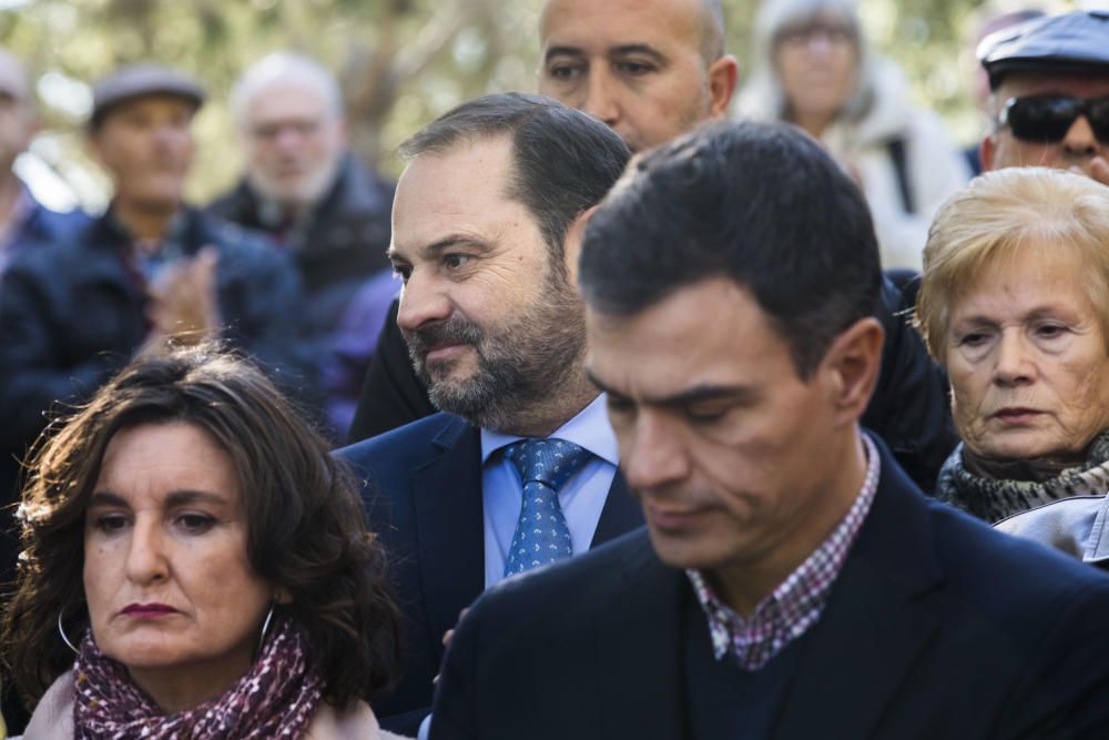 Pedro Sanchez presenta en Paterna la propuesta de Reforma de Ley de Memoria Histórica