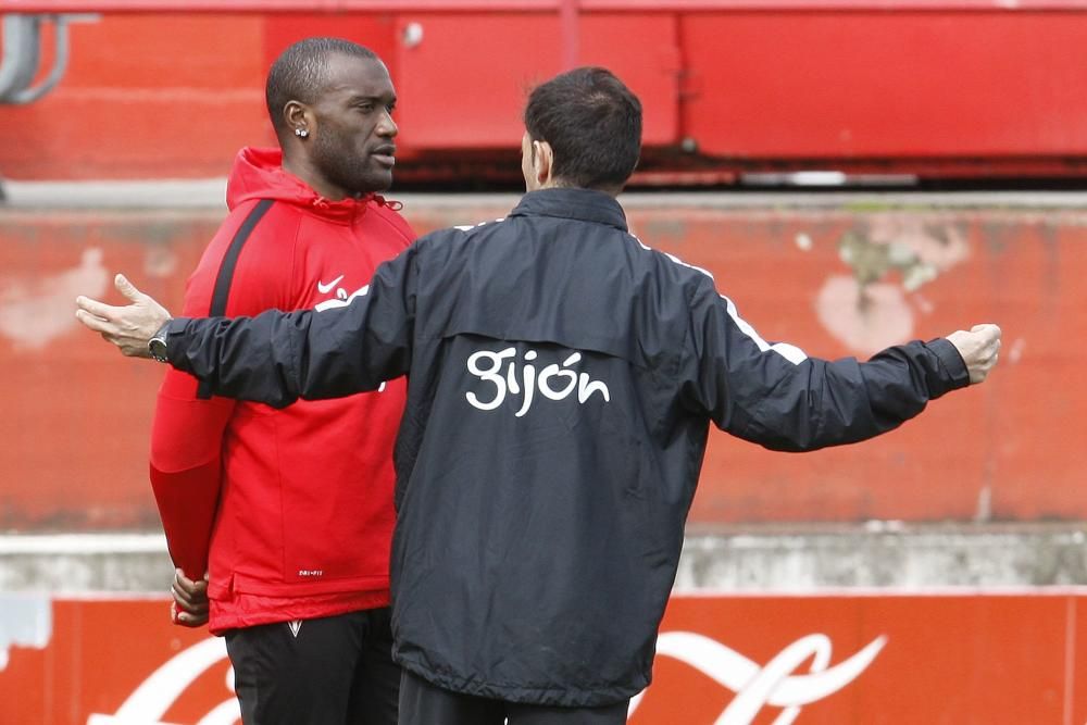 Entrenamiento del Sporting