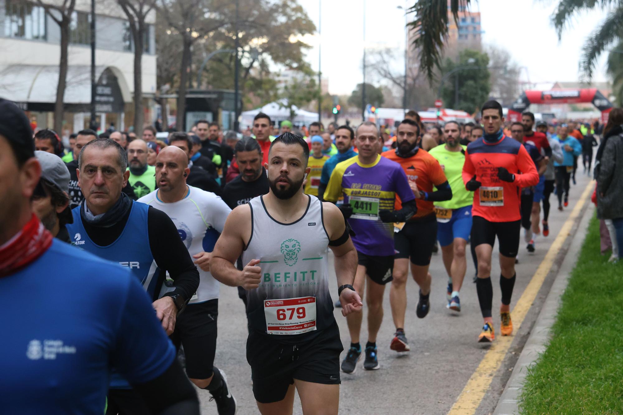 Carrera Never Stop Running del  Circuito Carreras de Valencia