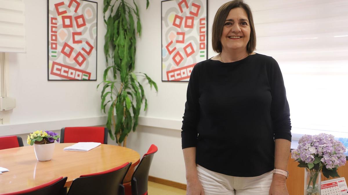 Marina Borrego, secretaria general de CCOO en Córdoba