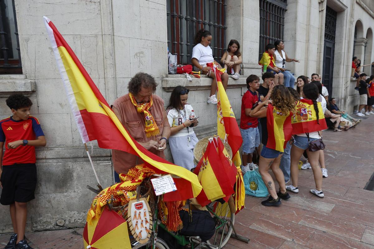 Así se vivió el partido de España contra Francia en Oviedo