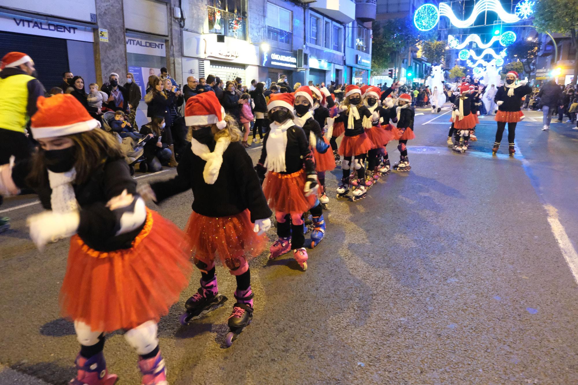 Cabalgata de Papá Noel en Elche