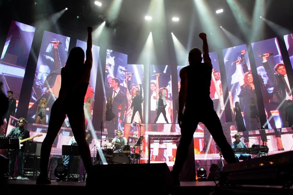 Así fue el concierto en A Coruña de la gira de OT