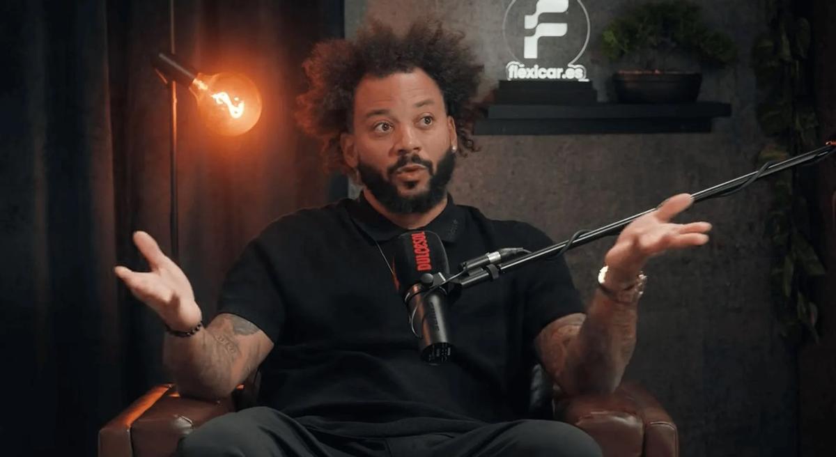 Marcelo, ex del Real Madrid, en el pódcast 'Bajo los palos' de Iker Casillas.