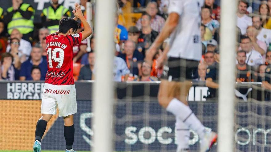 LaLiga denuncia los cánticos contra Kang In en Mestalla