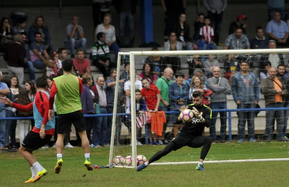 Entrenamiento del Sporting