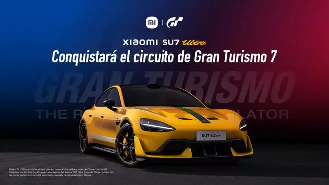 Notición para los ‘gamers’: el Gran Turismo 7 añade el Xiaomi SU7 Ultra