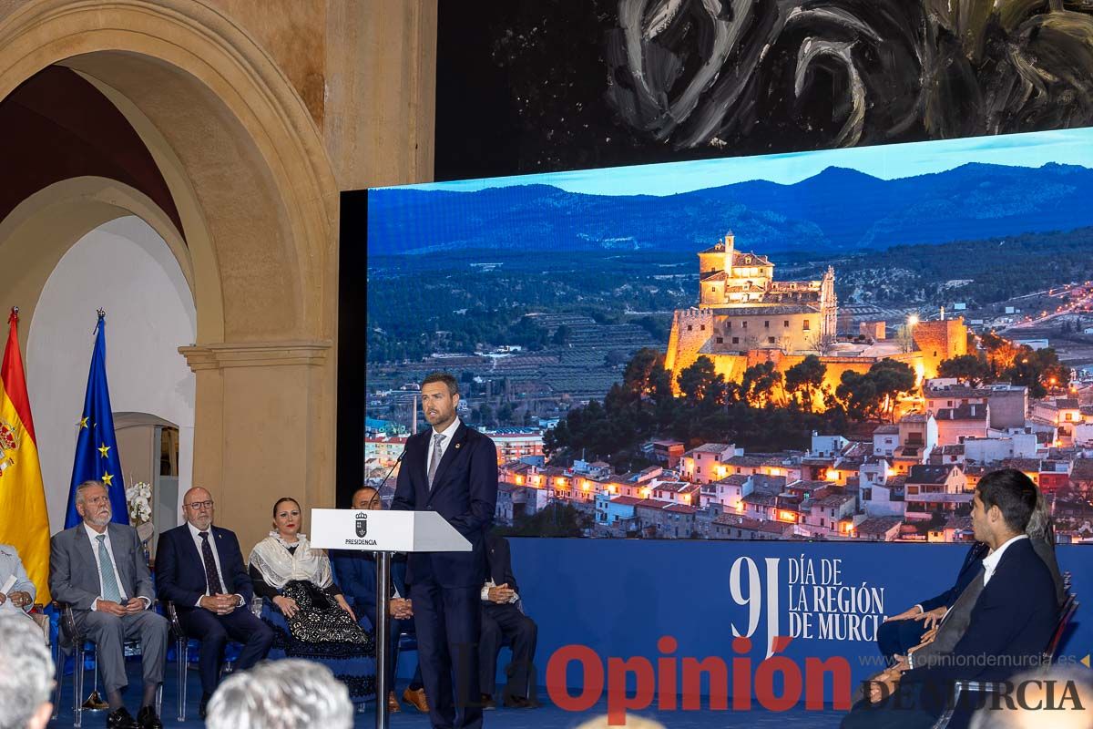 Acto del Día de la Región en Caravaca