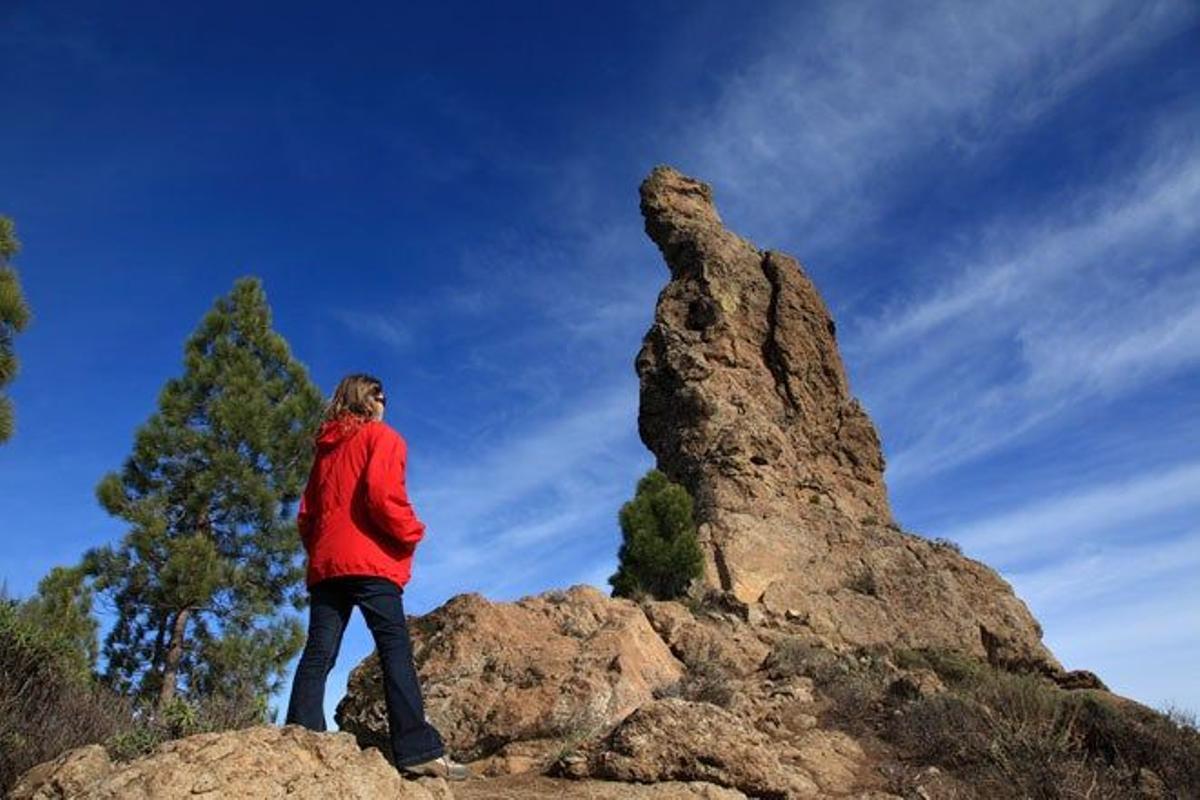 En Santa Cruz de Tejeda se disfruta del Parque Rural del Nublo y el Paisaje Protegido de Cumbres.
