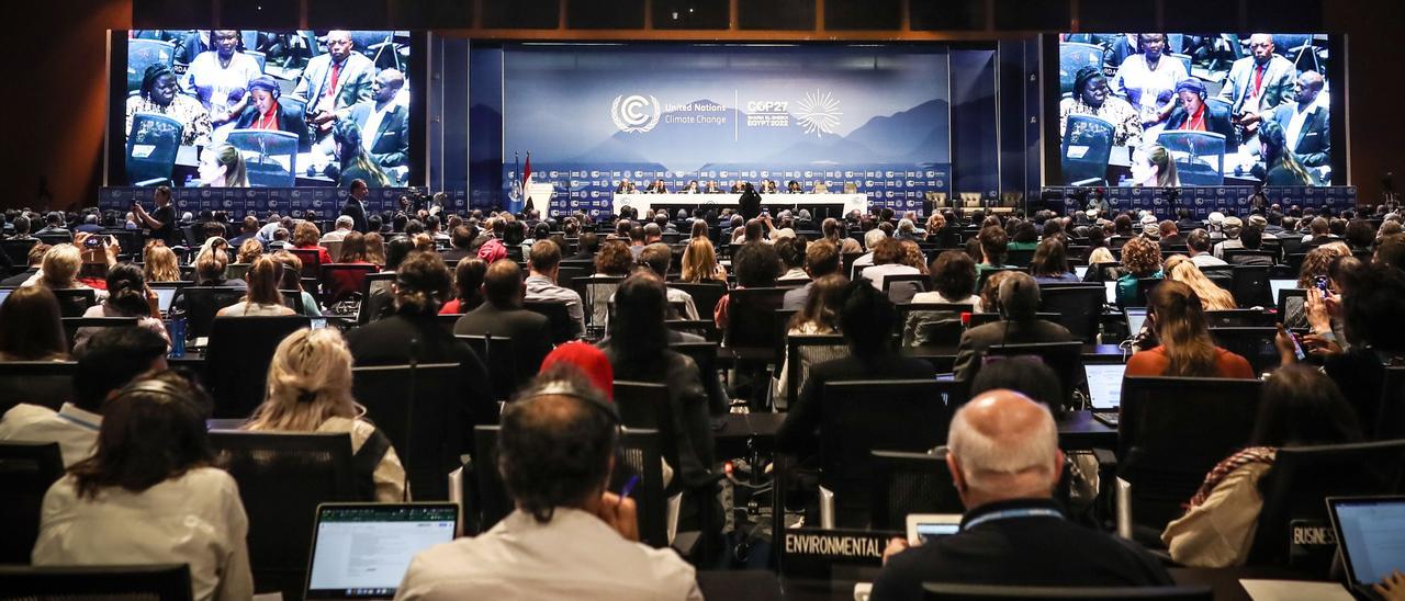 Conferencia del dia en el COP27