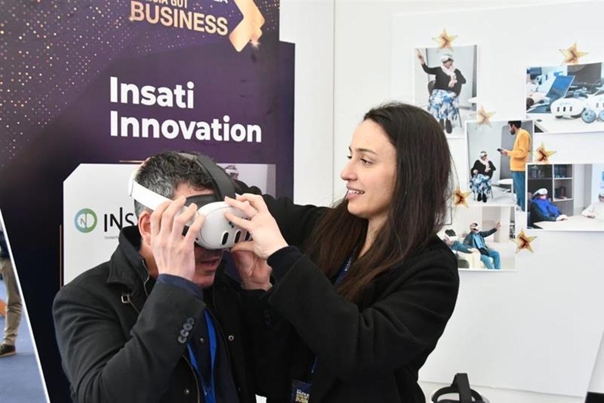 Iria Ollero, con las gafas de inmeRsiVa