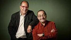 El pare Manel i Carles Flavià