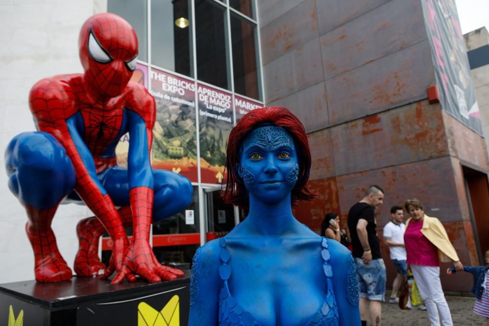 Body Painting en el festival Metrópoli