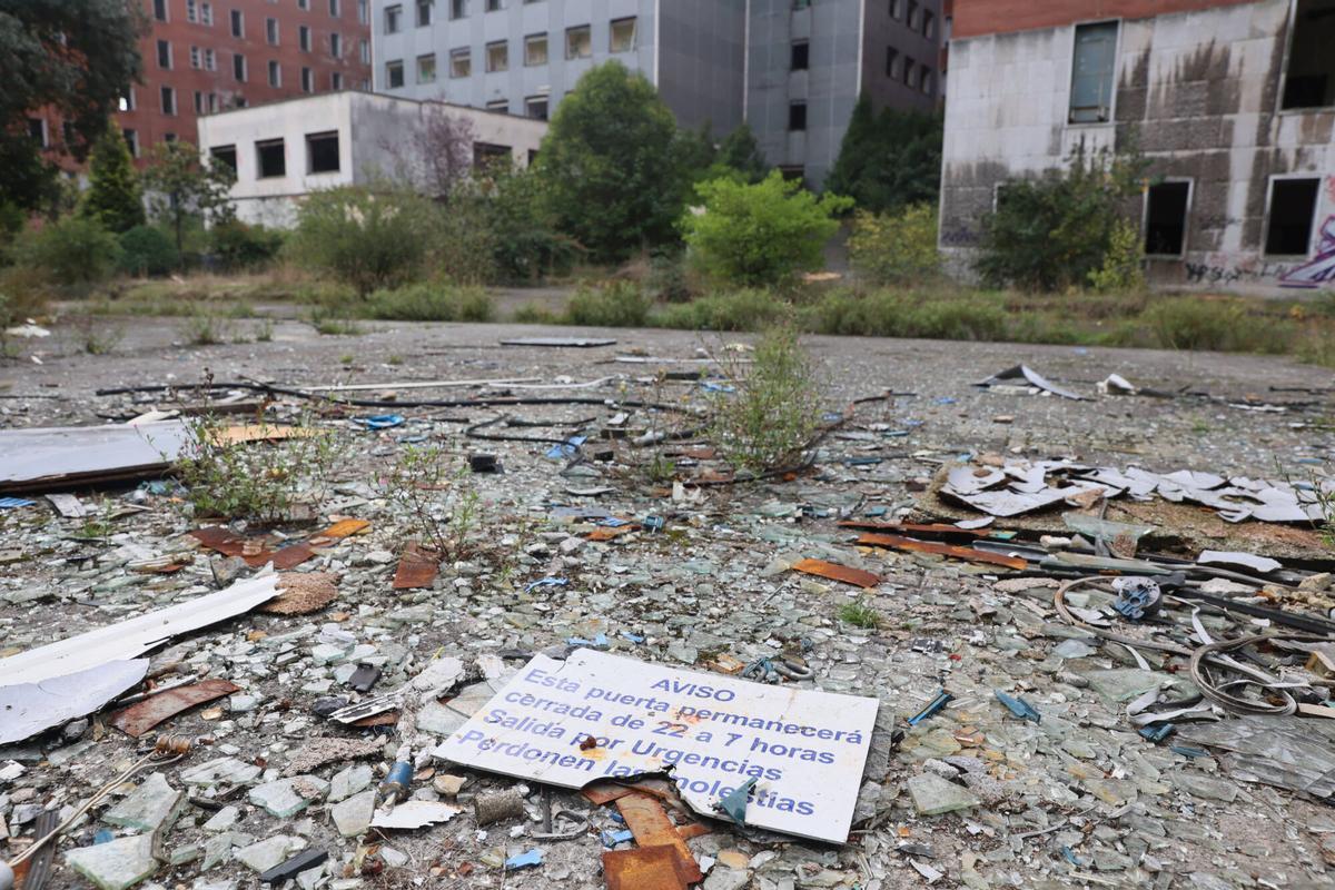 Estado en el que se encuentra el viejo HUCA.