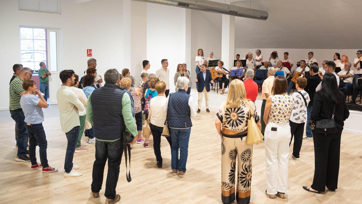 Presentación e inauguración del Centro Comunitario de Valleseco