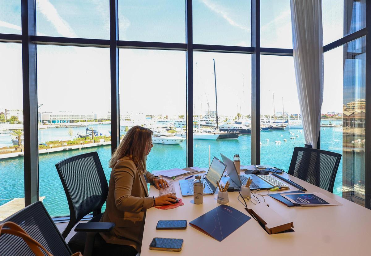 Espacio de trabajo en The Terminal Hub.