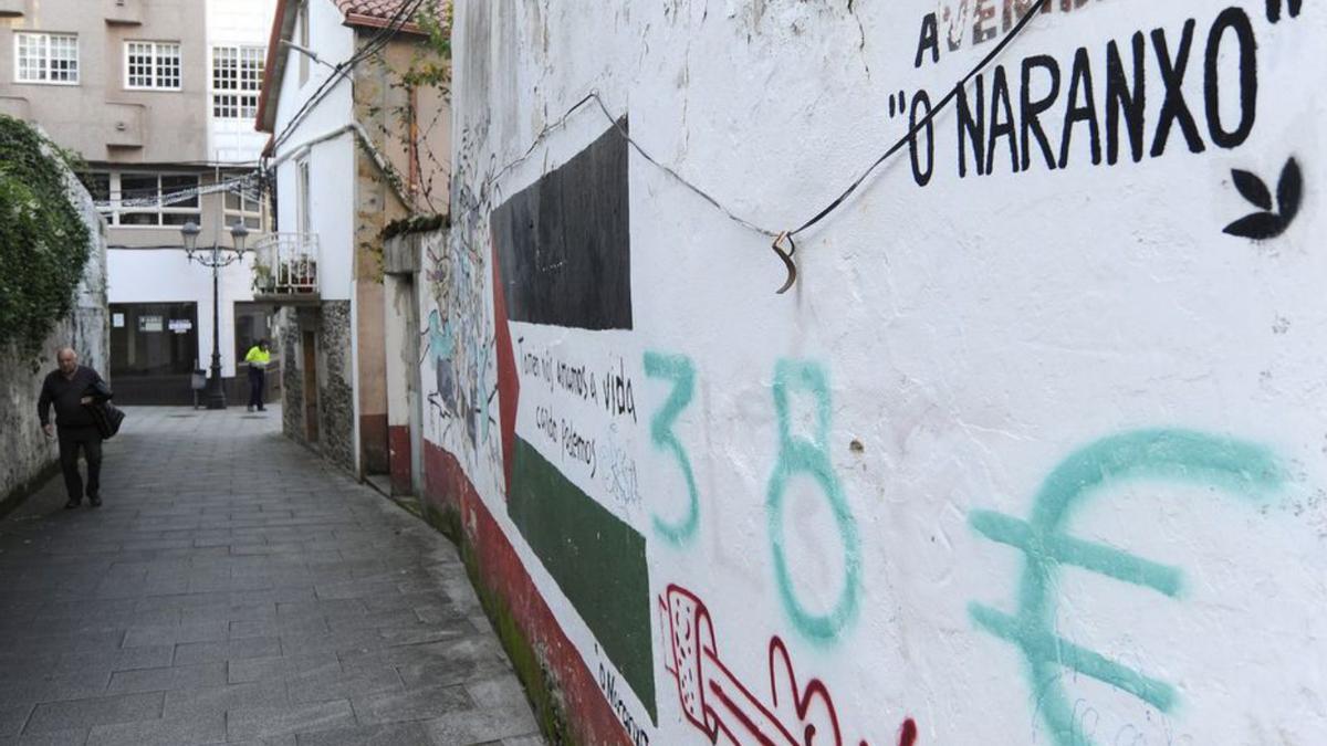 A oficiosa Avenida de O Naranxo, en Lalín.   | // BERNABÉ/JAVIER LALÍN